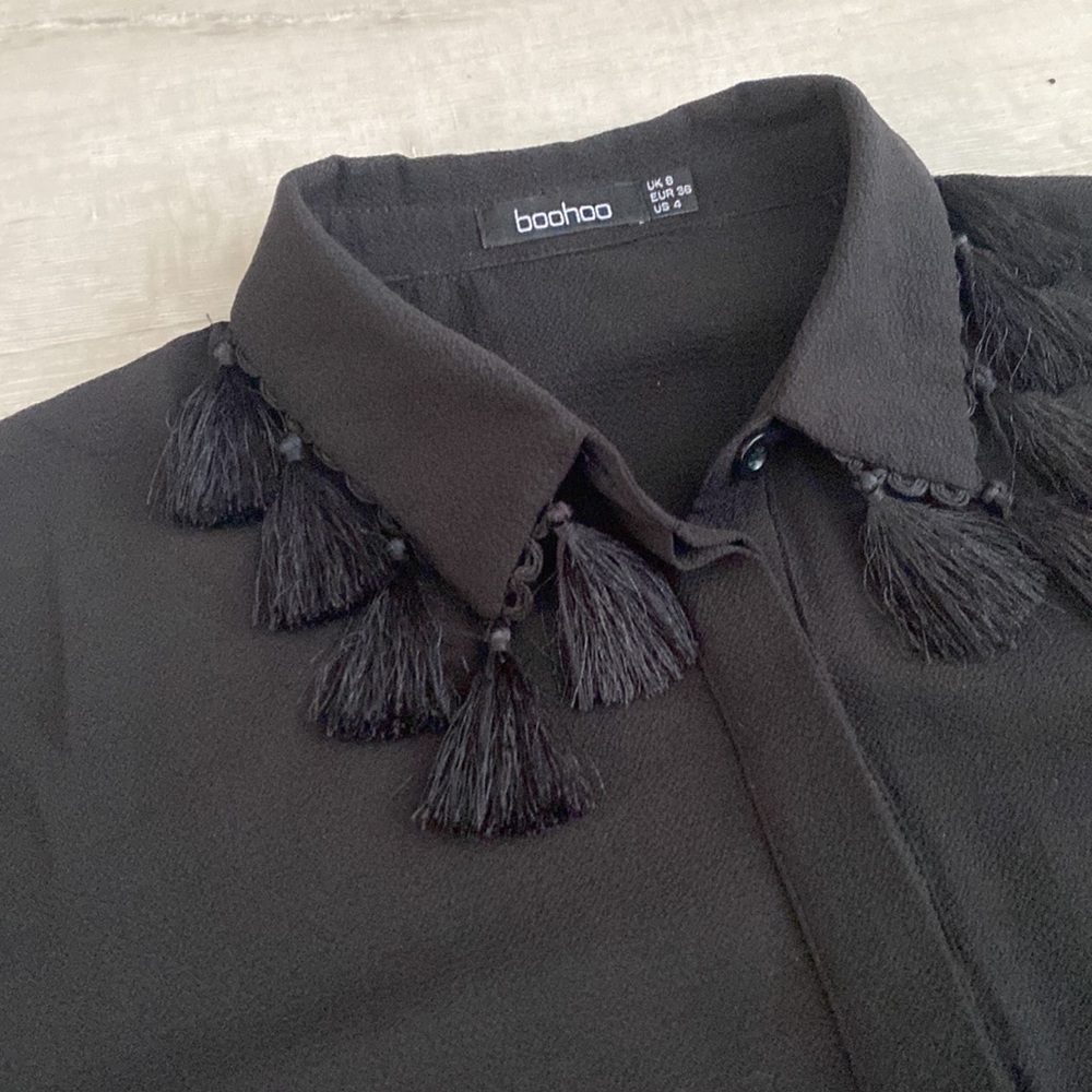 Tassle blouse